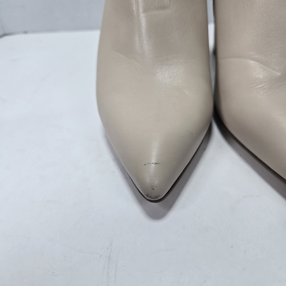 Marian Made In Spain Luxurious Soft Leather Beige Ankle Boots Size EU 37 US 6 - Picture 13 of 13